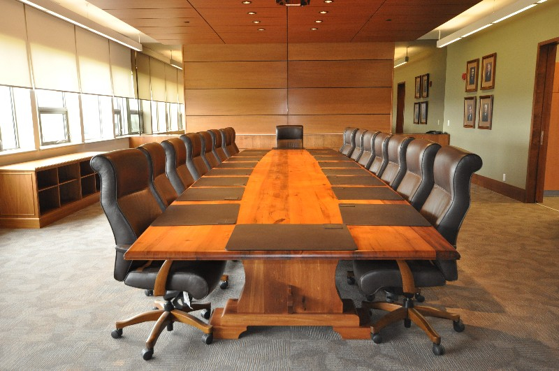 Furniture, boardroom table, wooden table